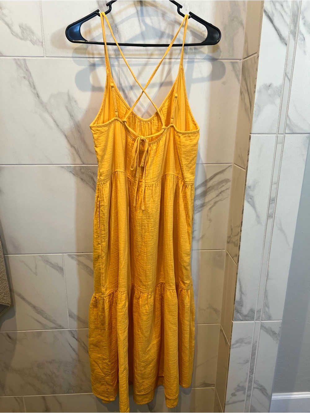 Free Assembly Women's Sleeveless Tiered Midi Dress Size M $10 - Picture 2 of 3